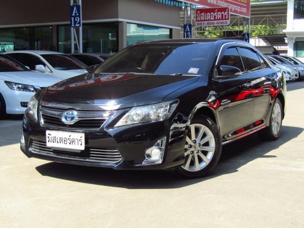 *จัดไฟแนนซ์ได้เต็ม *ฟรีดาวน์ *แถมประกันภัย 2012 TOYOTA CAMRY HY-BRID  2.5 DVD/NAVI